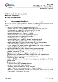 SAK-XC2210U-8F40R AA Datasheet Page 7