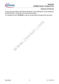 SAK-XC2210U-8F40R AA Datasheet Page 9