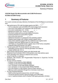 SAK-XC2387A-72F80L AA Datasheet Page 7