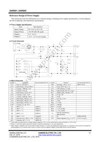 SARS01V Datasheet Page 12