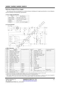 SARS02V Datasheet Page 16