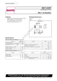 SB11-04HP-TR-E Cover