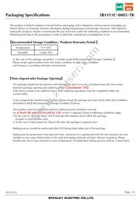 SB1111C-0005-TR Datasheet Page 12