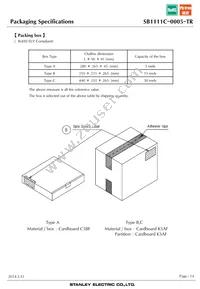 SB1111C-0005-TR Datasheet Page 14