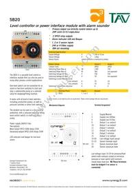 SB20 Datasheet Cover