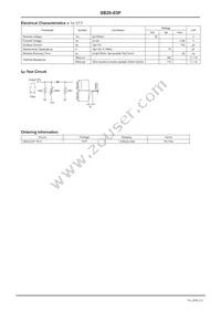 SB20-03P-TD-E Datasheet Page 2