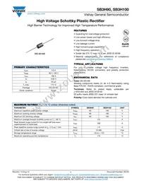 SB3H100-E3/73 Datasheet Cover