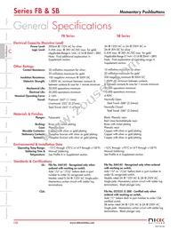 SB4011NOMG-2F Datasheet Cover