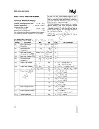 SB80C186XL12 Datasheet Page 22