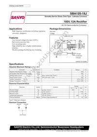 SBA120-18J Datasheet Cover