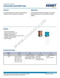 SBCP-14HY2R2B Datasheet Cover