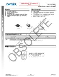 SBL3040CTP Datasheet Cover