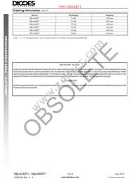 SBL4060PT Datasheet Page 3