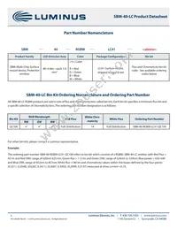 SBM-40-RGBW-P41-QC100 Datasheet Page 5