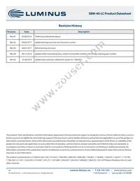 SBM-40-RGBW-P41-QC100 Datasheet Page 16