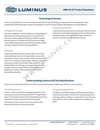 SBM-40-RGBW-SC41-QD100 Datasheet Page 2