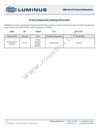 SBM-40-RGBW-SC41-QD100 Datasheet Page 6