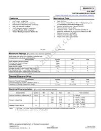 SBR0220T5-7 Datasheet Cover