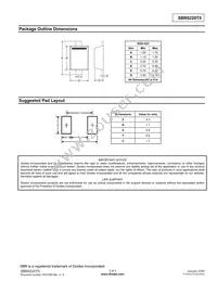 SBR0220T5-7 Datasheet Page 3