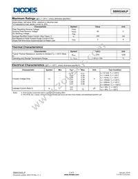 SBR0240LP-7 Datasheet Page 2