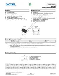 SBR0330CW-7 Datasheet Cover