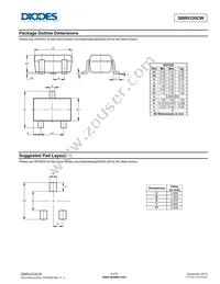 SBR0330CW-7 Datasheet Page 4
