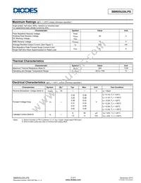 SBR05U20LPS-7 Datasheet Page 2