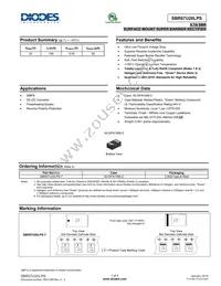 SBR07U20LPS-7 Datasheet Cover