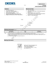 SBR10150CTL-13 Datasheet Cover