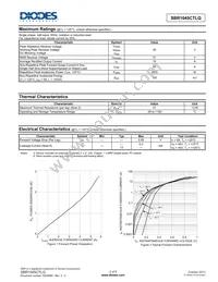 SBR1045CTLQ-13 Datasheet Page 2