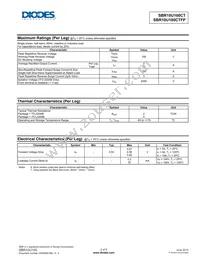 SBR10U100CTFP Datasheet Page 2