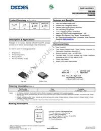 SBR10U200P5Q-13 Datasheet Cover