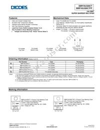 SBR10U300CT Datasheet Cover