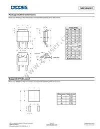 SBR10U45D1-T Datasheet Page 4