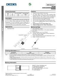 SBR12E45LH1-13 Datasheet Cover