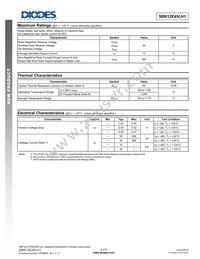 SBR12E45LH1-13 Datasheet Page 2