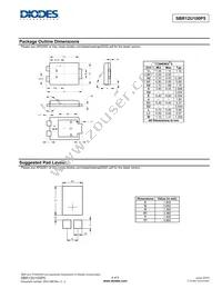 SBR12U100P5-13 Datasheet Page 4