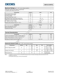 SBR12U100P5Q-13 Datasheet Page 2