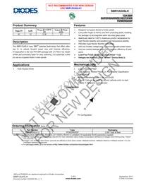 SBR12U45LH-13 Datasheet Cover