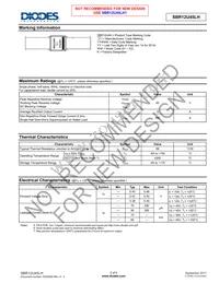 SBR12U45LH-13 Datasheet Page 2