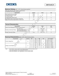 SBR12U45LH1-13R Datasheet Page 2