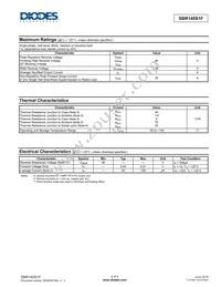 SBR140S1F-7 Datasheet Page 2