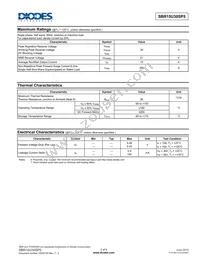 SBR15U30SP5-13 Datasheet Page 2