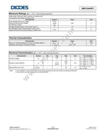 SBR1A400P1-7 Datasheet Page 2