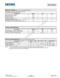 SBR1A40S3Q-7 Datasheet Page 2