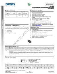 SBR1U200P1-7 Datasheet Cover