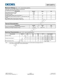SBR1U200P1Q-7 Datasheet Page 2
