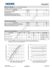 SBR1U400P1-7 Datasheet Page 2