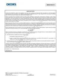 SBR20100CTE Datasheet Page 4