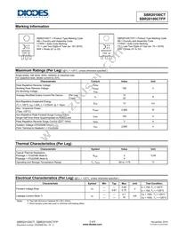 SBR20100CTFP Datasheet Page 2